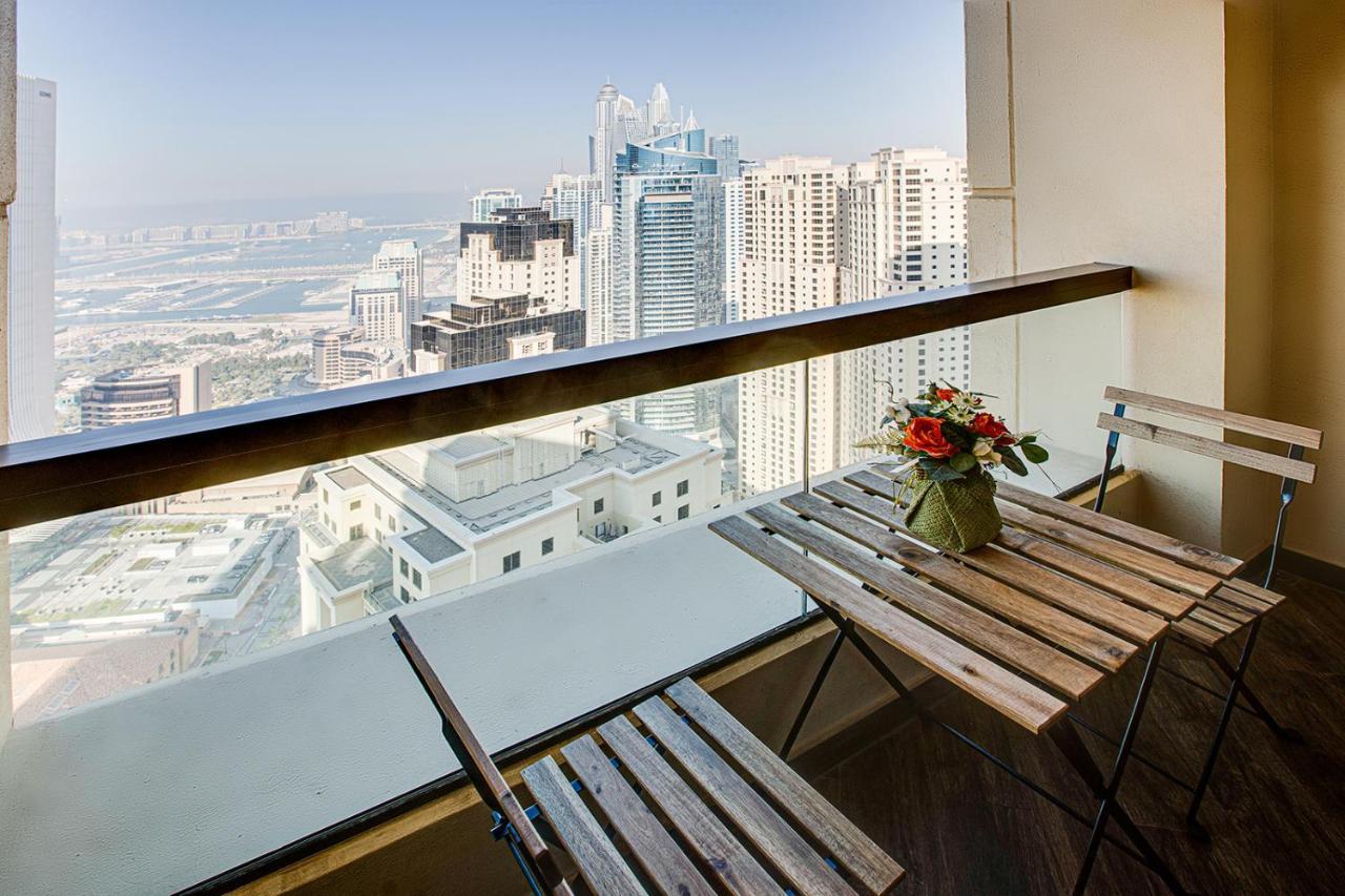 Stunning Sea View Apartment In Jbr Dubái Exterior foto