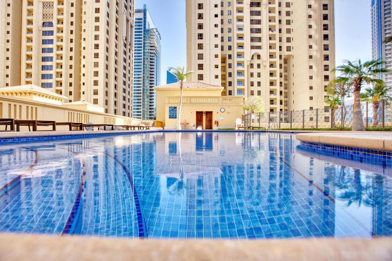 Stunning Sea View Apartment In Jbr Dubái Exterior foto