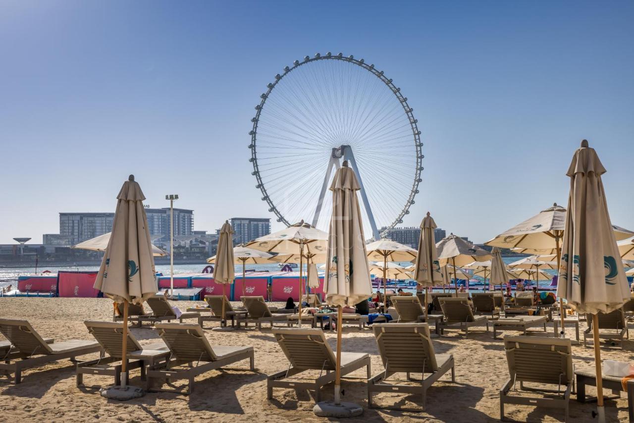 Stunning Sea View Apartment In Jbr Dubái Exterior foto