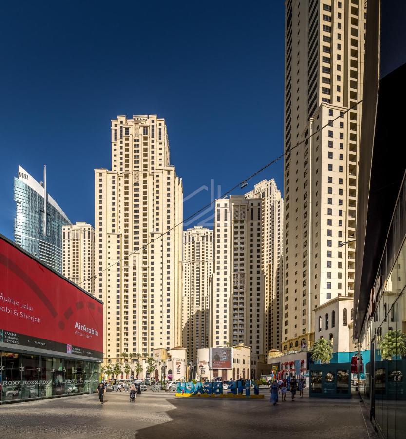 Stunning Sea View Apartment In Jbr Dubái Exterior foto