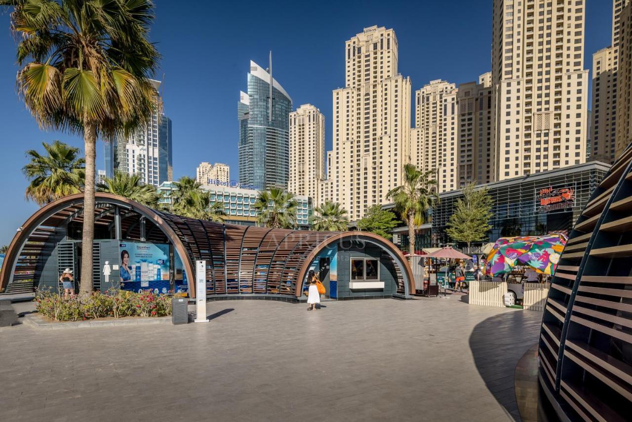 Stunning Sea View Apartment In Jbr Dubái Exterior foto