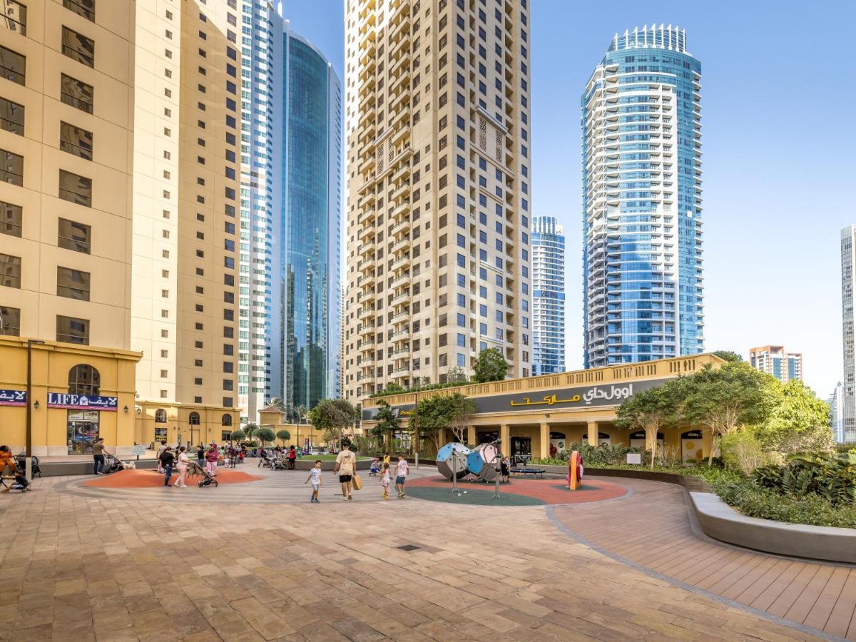 Stunning Sea View Apartment In Jbr Dubái Exterior foto